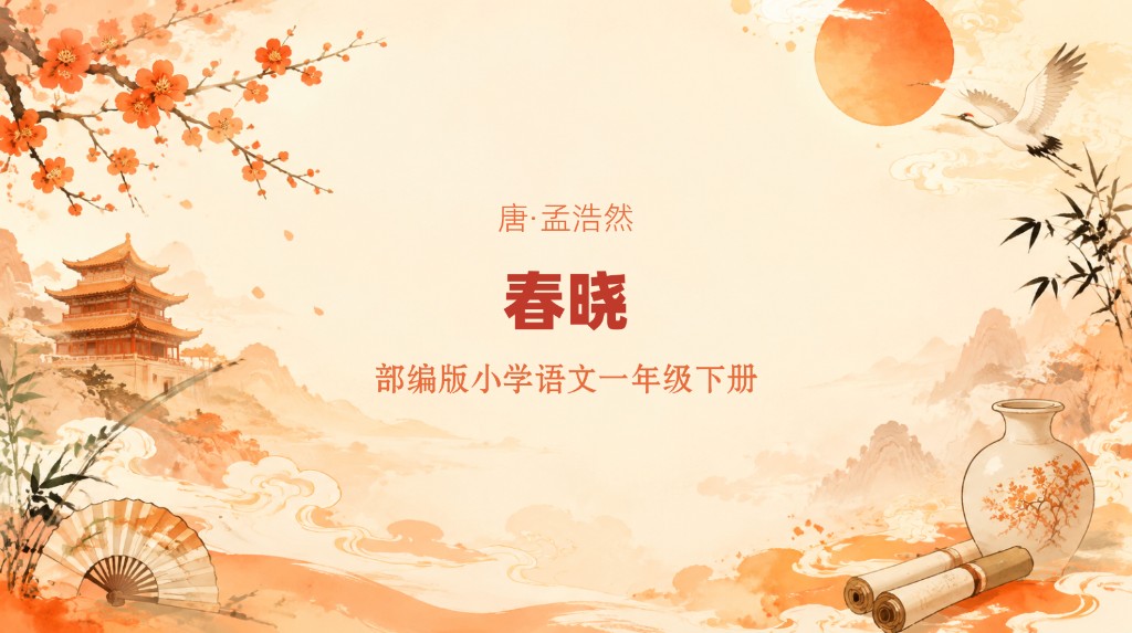 春晓国风模板